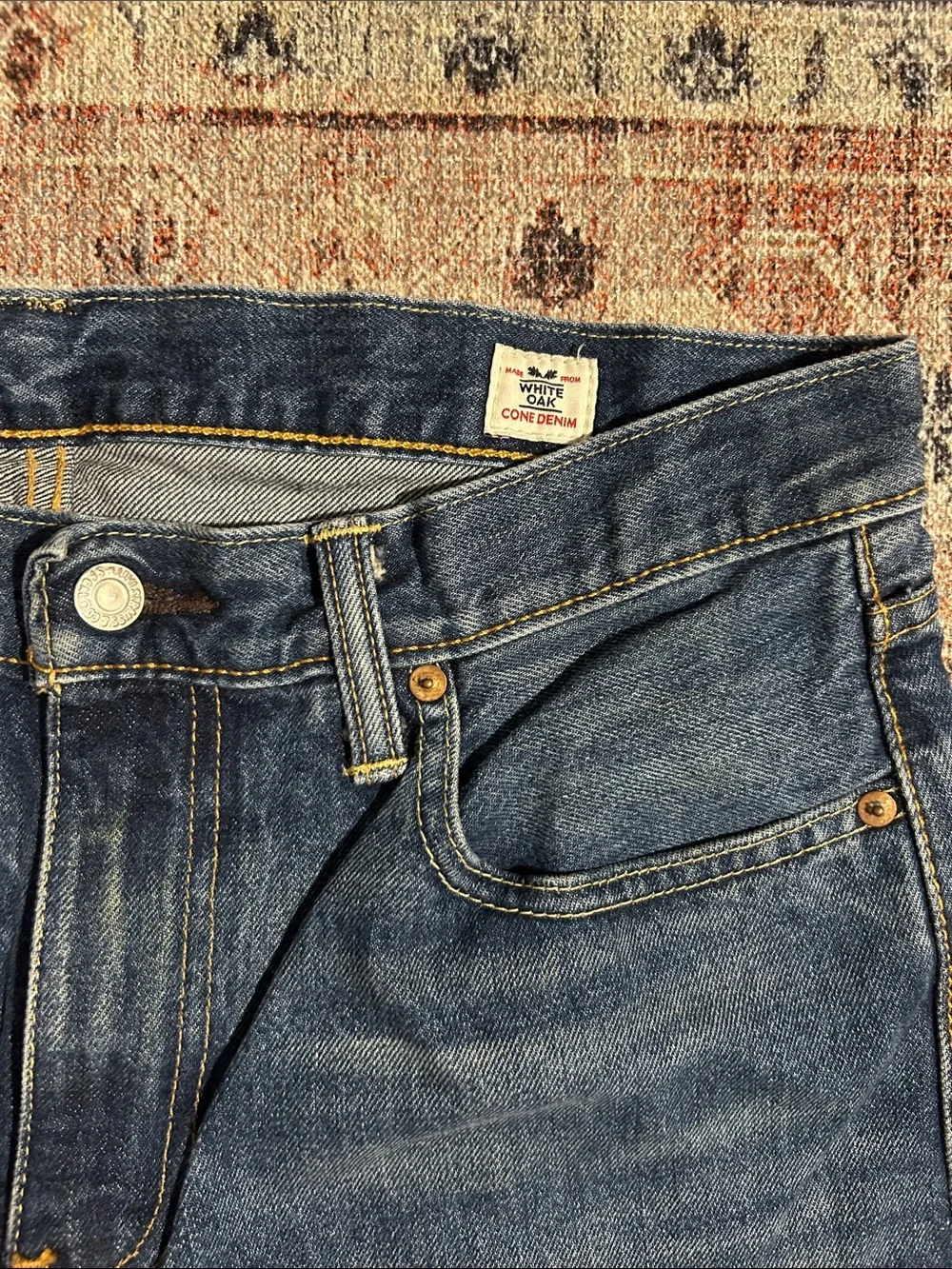 White Oak Cone Denim Selvedge Levi’s